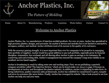 Tablet Screenshot of anchor-plastics.com